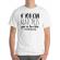 Tricou adler barbat too close alb