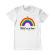 Tricou adler barbat totul va fi bine alb