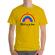 Tricou adler barbat totul va fi bine galben