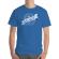 Tricou adler barbat when nothing goes right albastru azuriu