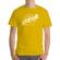 Tricou adler barbat when nothing goes right galben