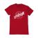 Tricou adler barbat when nothing goes right rosu