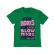 Tricou adler copil open books verde mediu