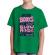 Tricou adler copil open books verde mediu