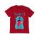 Tricou adler copil play rosu