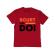 Tricou adler copil scurt si pe doi rosu