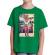 Tricou adler copil tiger head verde mediu