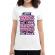 Tricou adler dama open books alb