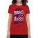 Tricou adler dama open books rosu