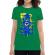 Tricou adler dama owl verde mediu