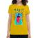 Tricou adler dama play galben
