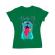 Tricou adler dama play verde mediu