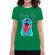 Tricou adler dama play verde mediu