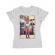 Tricou adler dama tiger head alb