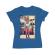 Tricou adler dama tiger head albastru azuriu