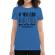 Tricou adler dama too close albastru azuriu
