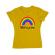 Tricou adler dama totul va fi bine galben