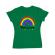 Tricou adler dama totul va fi bine verde mediu