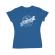Tricou adler dama when nothing goes right albastru azuriu