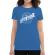 Tricou adler dama when nothing goes right albastru azuriu