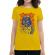 Tricou adler dama your daddy galben