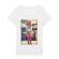 Tricou stanley stella dama tiger head alb