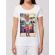 Tricou stanley stella dama tiger head alb