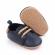 Pantofiori eleganti bleumarine cu sireturi (marime disponibila: 9-12 luni