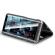 Husa Book compatibil Huawei Y5 2018 Black/Negru Clear view