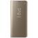 Husa Book compatibil Samsung galaxy Samsung Note 9 Gold Clear view