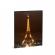 Tablou decorativ cu lumina LED - „Turnul Eiffel” - 38 x 48 cm