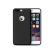 SET Husa protectie din silicon negru (Gel TPU)+ Folie sticla 6D Neagra  IPHONE 7 PLUS