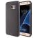 SET Husa protectie din silicon negru (Gel TPU)+ Folie sticla securizata SAMSUNG GALAXY S7 EDGE