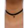 Choker fashion black delux - colier elegant pentru gat