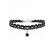 Choker fashion cu margea black - black delux