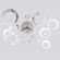 Set oglinzi design modern ceas perete - oglinzi decorative acrilice cristal...