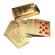 Carti de joc aurii casino poker aspect dolar $