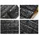 Tapet 3d black design perete modern din caramida in relief autoadeziv77x70...