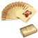 Carti de joc Aurii Casino Poker aspect Dolar