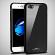 Husa Apple iPhone 6 Plus/6S Plus Back Glasshusa cu sticla securizata spateNeagra