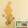 Set Oglinzi Design Hexagon - Oglinzi Decorative Acrilice GOLD XXL -Luxury Home 12 bucati/set
