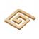 Set Oglinzi Design Versace - Oglinzi Decorative Acrilice Gold Plated - Luxury Home 10 bucati/set - 5 cm