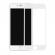 Folie de sticla pentru Apple iPhone 85D Alb
