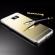 Husa cu efect de oglinda Samsung Galaxy S6 Edge Gold Perfect Fit