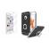 Husa de protectie pentru iPhone 6/6S Luxury Black Plated cu Inel de sustinere telefon si folie gratis