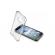 Husa protectie pentru Samsung Galaxy S6 Transparent Slim folie de protectie gratis