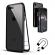 Carcasa Apple iPhone 8 Magnetica  360grade Blackcu spate de sticla securizata premium + folie de sticla gratis