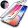 Carcasa Apple iPhone X Magnetica  360grade Silvercu spate de sticla securizata premium + folie de sticla gratis