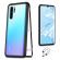 Husa protectie pentru Huawei P30 PRO Magnetica Negru cu spate de sticla securizata premium + folie de protectie ecran gratis