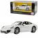 Masinuta metalica porsche 911 alb scara 1:24